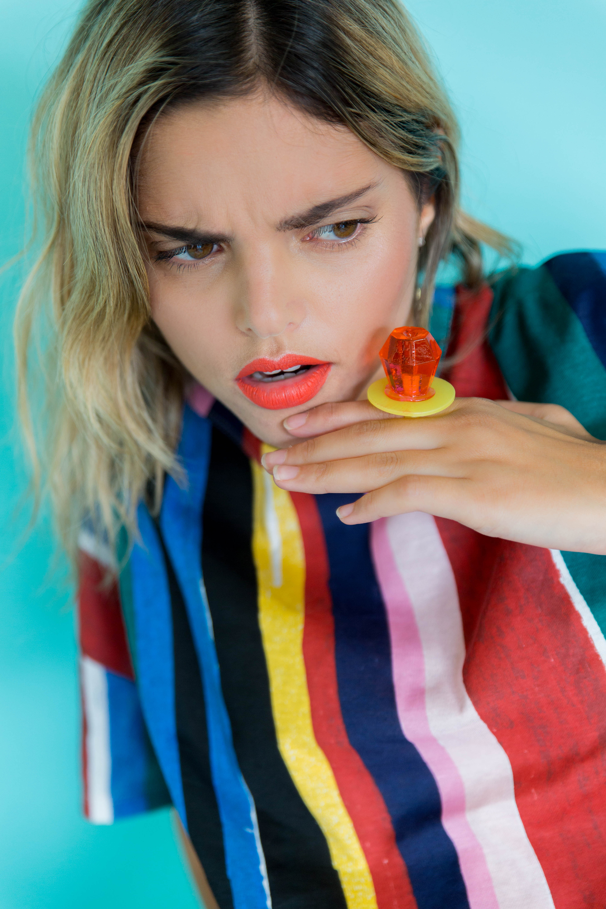 Candy Says Editorial by Marie-Eve Rose