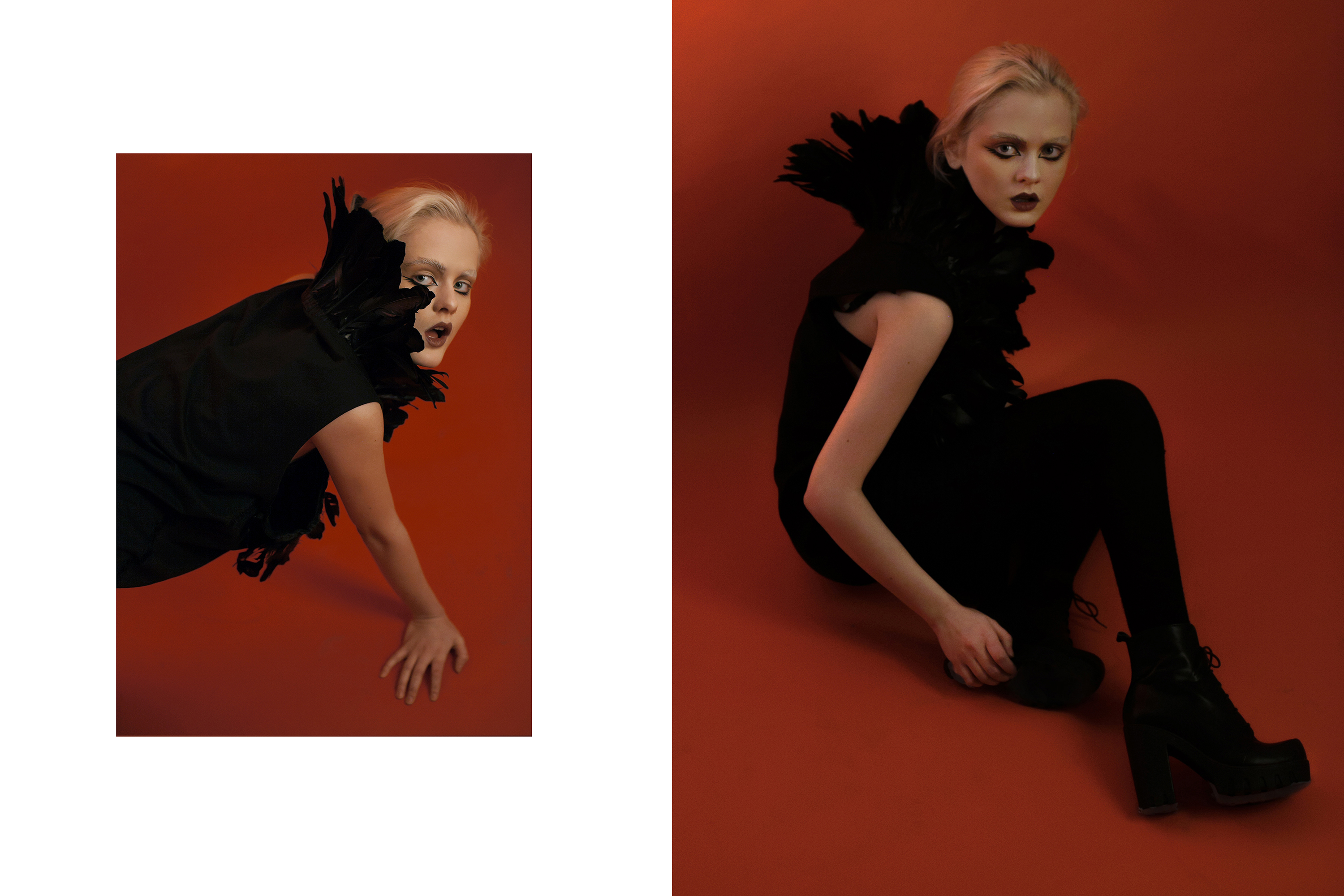 Black Orchid - Editorial by Kate Alexand